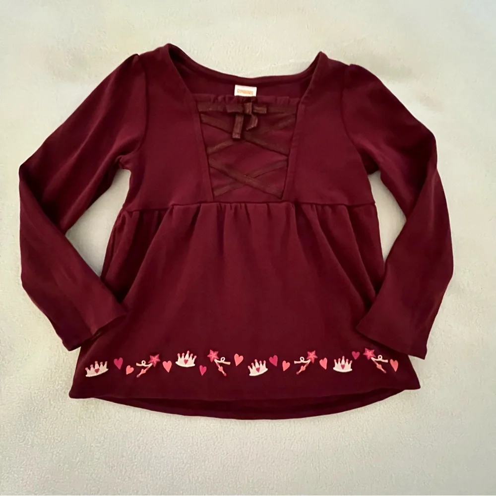 Gymboree Royal Princess Swing Top